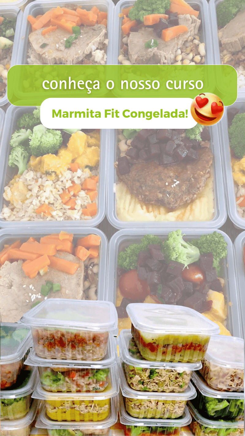 Curso Marmita Fit Congelada