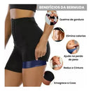 Short Legging Efeito Sauna Atmos - ATMOSPHERE SHOP