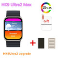 smartwatch HK9 Ultra 2 Max com tela de alta definição, exibindo notificações e interações inteligentes. Este smartwatch moderno oferece acesso fácil a chamadas, mensagens e monitoramento de saúde avançado, incluindo frequência cardíaca e atividade física. A integração com ChatGPT 2024 permite interações por voz e respostas instantâneas. Ideal para quem busca tecnologia wearable de ponta.