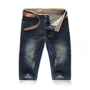 Bermuda Masculina Jeans Casual Slim Fit Original Azul - ATMOSPHERE SHOP