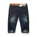 Bermuda Masculina Jeans Casual Slim Fit Original Azul - ATMOSPHERE SHOP