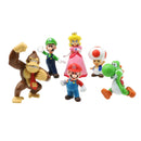 Kit Personagens Mario Bros 6 PCS