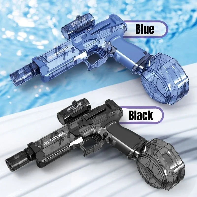 Arma Eletrica de agua e led Water Gun Toys