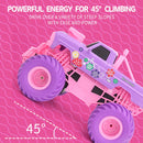 Carro Big Off-Road 2.4G com controle Remoto Pink