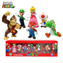 Kit Personagens Mario Bros 6 PCS