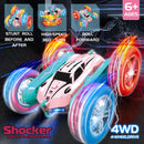 Carro Spinner 2.4G RC Stunt Car Rotação de 360 Rosa