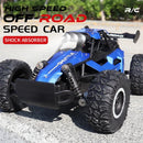 Carro Off Road com Controle remoto 2WD  com LED  2.4G 20KM/H Alta Velocidade