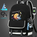 Mochila Infantil Escolar Astronauta Luminosa 3D - ATMOSPHERE SHOP