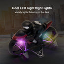 Moto 2 em 1 Stunt 2.4GHz Plana e gira 360 graus