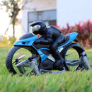 Moto 2 em 1 Stunt 2.4GHz Plana e gira 360 graus