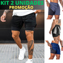 Short Masculino Dry-Fit Dupla Camada Premium(COMPRE 1 LEVE 2)