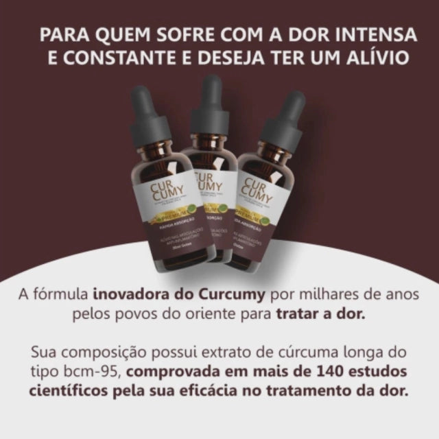 Curcumy Premium Suplemento Natural Alivio De Dores(ORIGINAL) - ATMOSPHERE SHOP