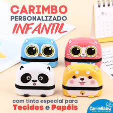 Carimbo Personalizavel Infantil Atmos