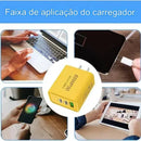 Carregador 65W Type C: Carregamento rápido e eficiente para todos os seus dispositivos - ATMOSPHERE SHOP