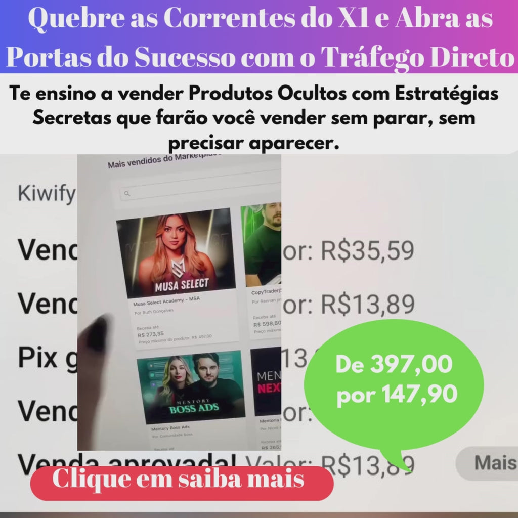 Renda Extra Trafego Direto Marketing Digital Facebook