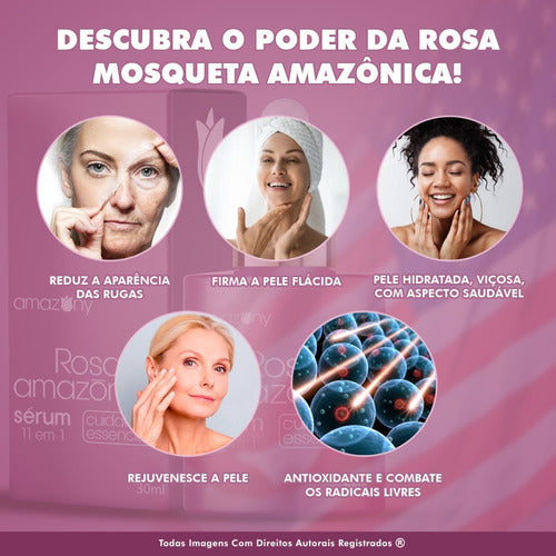 Sérum - Rosa Mosqueta Amazônica(Produto Original)