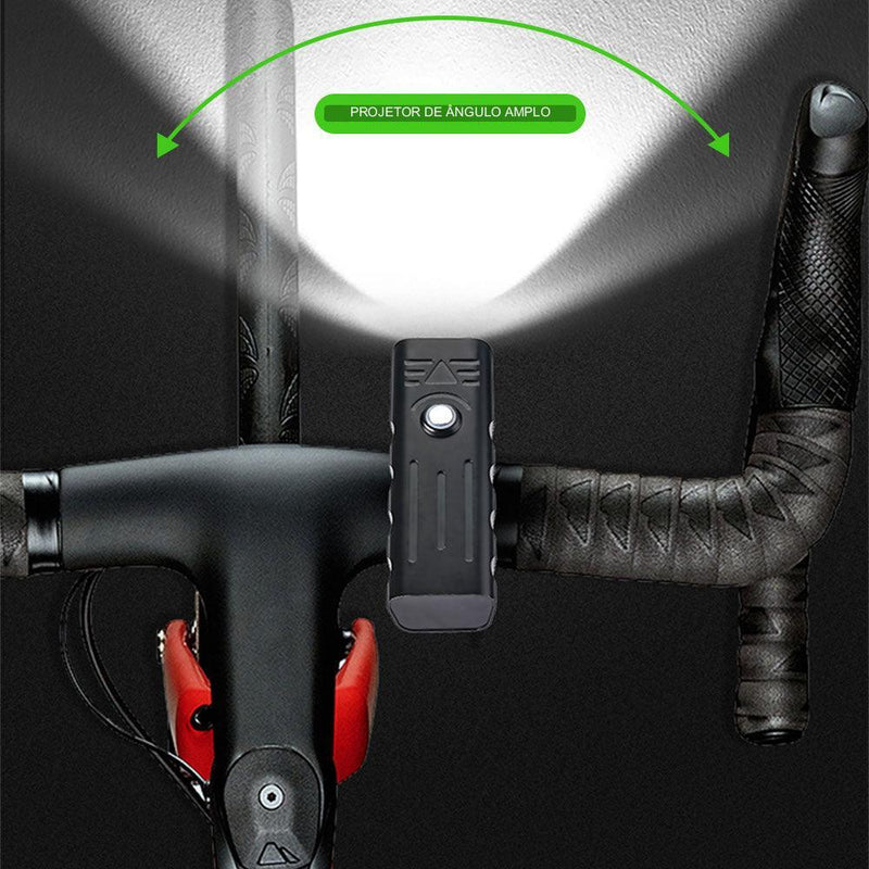 Super Farol para Bike Bicicleta A Prova D'água Atmos - ATMOSPHERE SHOP