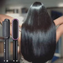 Escova Alisadora Alisa Seca Hidrata Modela Anti Frizz