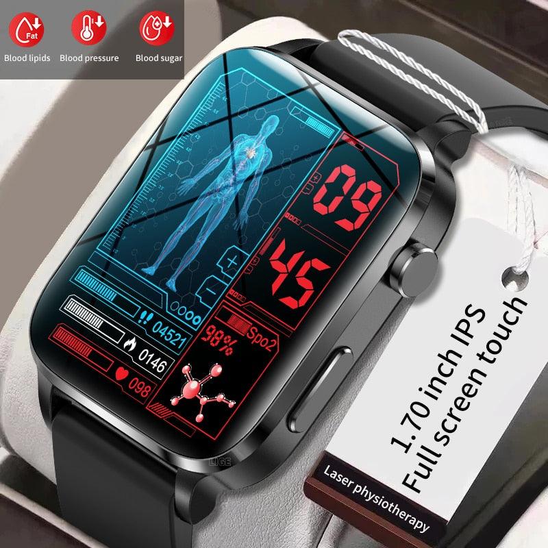 Smart Watch 2023 Tratamento Hipertensão Glicemia 2023 - ATMOSFHERE SHOP