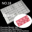 Formas para Barra de Chocolate 26 Peças - ATMOSFHERE SHOP