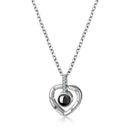 Letter Necklace 100 Languages I Love You Projection Pendant Necklace Women Jewelry Collier Femme Bijoux 2019 Best Friends Gifts - ATMOSFHERE SHOP