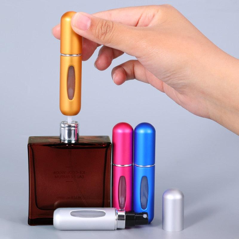 Mini Perfume de Bolsa Portátil Recarregável Prático e Discreto 5ml - ATMOSFHERE SHOP