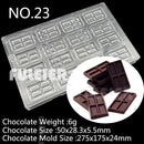 Formas para Barra de Chocolate 26 Peças - ATMOSFHERE SHOP