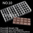 Formas para Barra de Chocolate 26 Peças - ATMOSFHERE SHOP