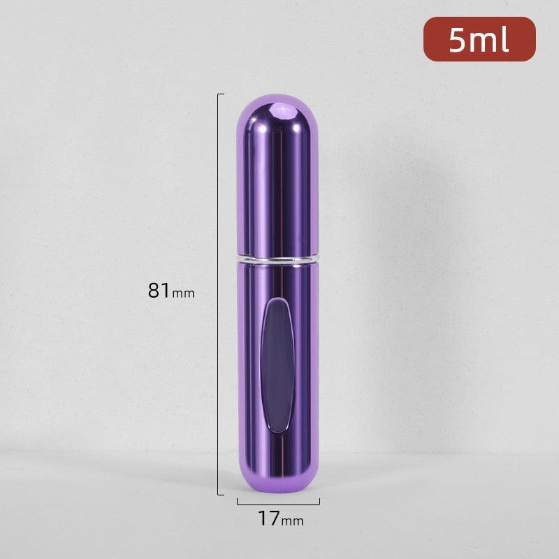 Mini Perfume de Bolsa Portátil Recarregável Prático e Discreto 5ml - ATMOSFHERE SHOP