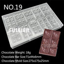 Formas para Barra de Chocolate 26 Peças - ATMOSFHERE SHOP