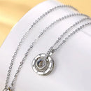 Letter Necklace 100 Languages I Love You Projection Pendant Necklace Women Jewelry Collier Femme Bijoux 2019 Best Friends Gifts - ATMOSFHERE SHOP