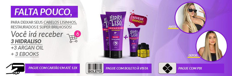 Hidra Liso Alisante de Chuveiro - Liso Agora(PROMO BRINDES) - ATMOSPHERE SHOP