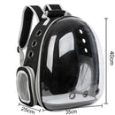 Free shipping Cat bag Breathable Portable Pet Carrier Bag Outdoor Travel backpack for cat and dog Transparent Space pet Backpack - ATMOSFHERE SHOP