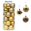 Conjunto de Bolas de Natal 36 peças - ATMOSFHERE SHOP