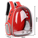 Free shipping Cat bag Breathable Portable Pet Carrier Bag Outdoor Travel backpack for cat and dog Transparent Space pet Backpack - ATMOSFHERE SHOP