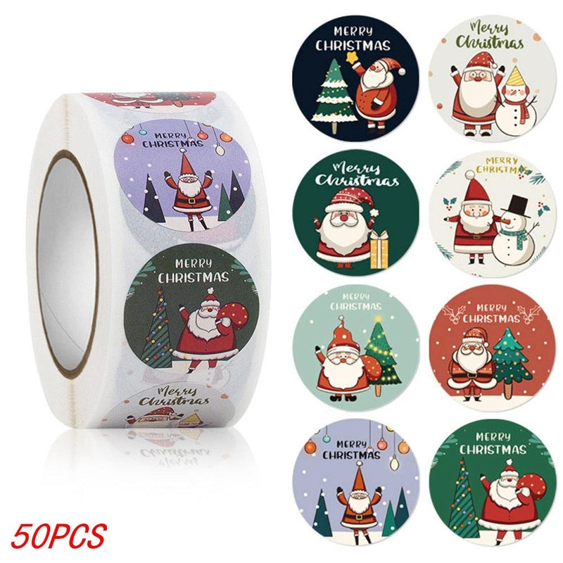 Adesivos de Natal para decoração 50 a 500Pcs - ATMOSFHERE SHOP