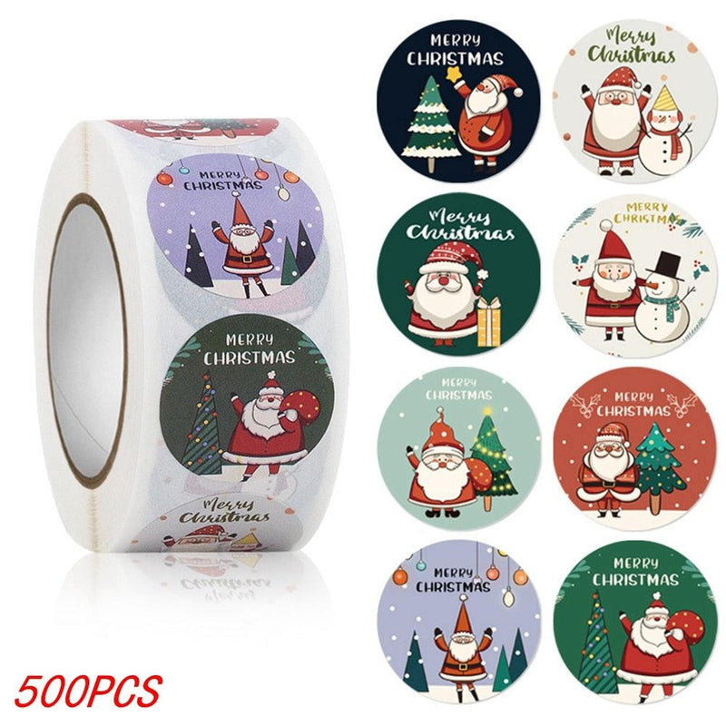 Adesivos de Natal para decoração 50 a 500Pcs - ATMOSFHERE SHOP