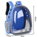 Free shipping Cat bag Breathable Portable Pet Carrier Bag Outdoor Travel backpack for cat and dog Transparent Space pet Backpack - ATMOSFHERE SHOP