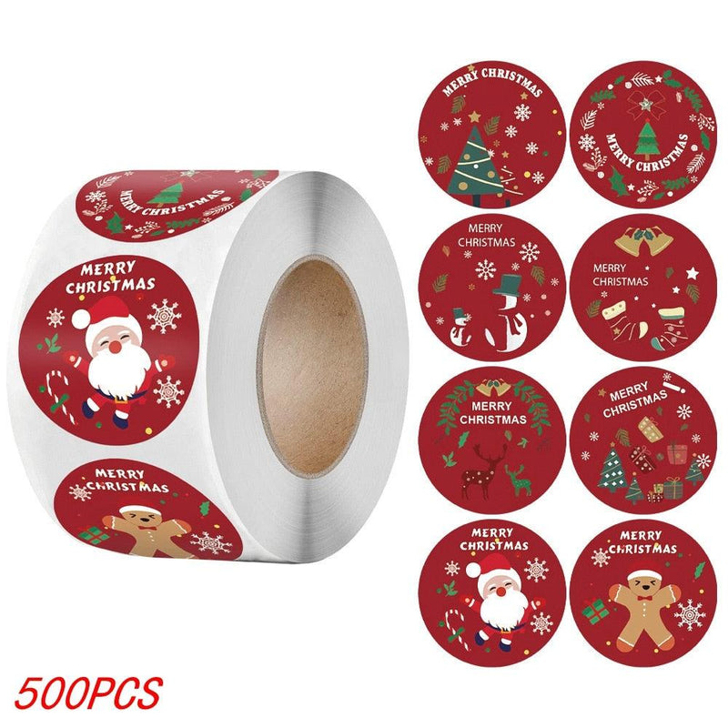 Adesivos de Natal para decoração 50 a 500Pcs - ATMOSFHERE SHOP