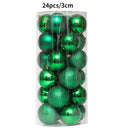 Conjunto de Bolas de Natal 36 peças - ATMOSFHERE SHOP