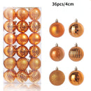 Conjunto de Bolas de Natal 36 peças - ATMOSFHERE SHOP