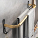 Rack de banho preto e dourado | Suporte de banheiro | ATMOSPHERE SHOP