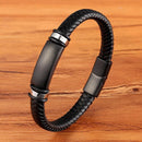 Pulseira Masculina De Couro | Pulseiras Masculinas | ATMOSPHERE SHOP