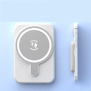 Carregador Rápido Portátil Power Bank Magsafe Suporte Dobrável - ATMOSPHERE SHOP
