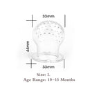 Colher Dosadora Silicone Alimentação Bebê Menino Menina - ATMOSPHERE SHOP