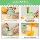 Cortador de Alimentos Multifuncional 4 em 1 - ATMOSPHERE SHOP