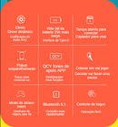 Fone de Ouvido Bluetooth TWS QCY T13 Bluetooth 5.1 - ATMOSPHERE SHOP