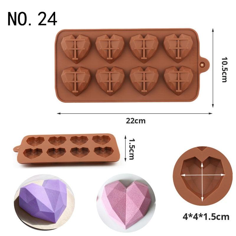Forma para Docinhos de Chocolate 3D - ATMOSPHERE SHOP