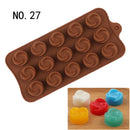 Forma para Docinhos de Chocolate 3D - ATMOSPHERE SHOP