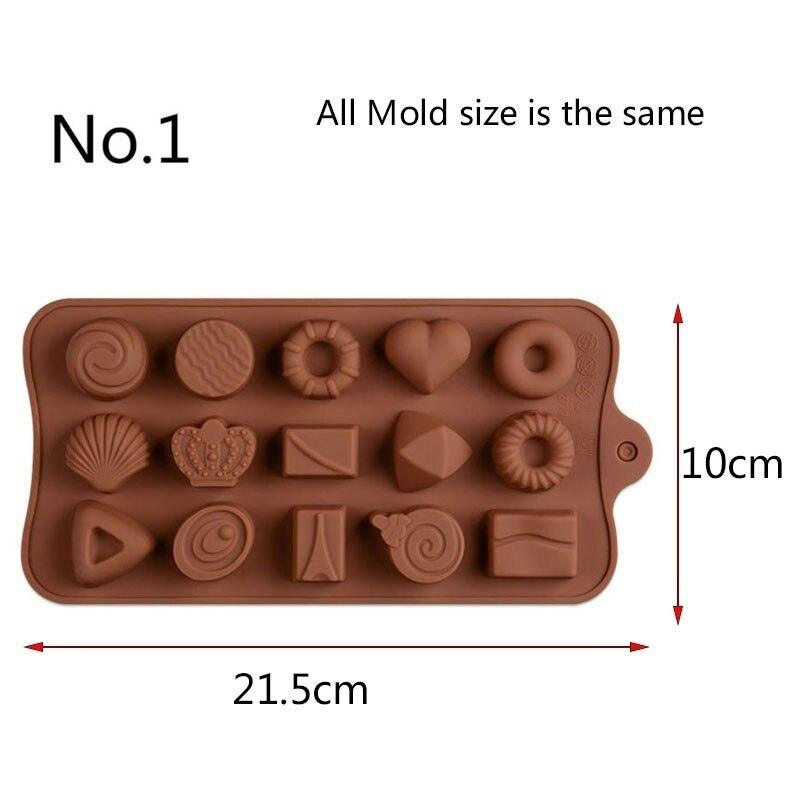 Forma para Docinhos de Chocolate 3D - ATMOSPHERE SHOP
